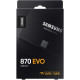 SAMSUNG 870 EVO 500GB 2.5 Inch SATA III Internal SSD (MZ-77E500)